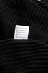 Wrap V Neck Waffle Sweater
